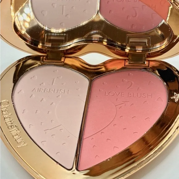 Charlotte, Tilbury, beauty, soulmate’s face, palette PILLOWTALK flawless pink - Picture 1 of 11